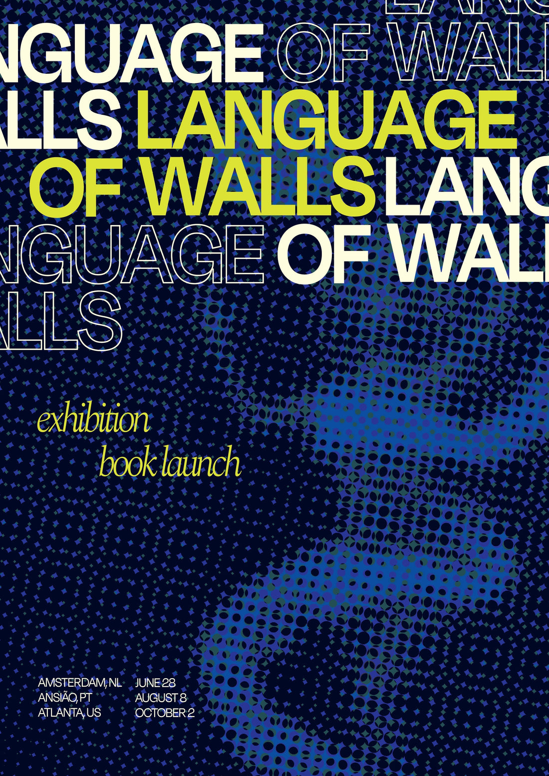 Language of Walls Exhibition & Book Launch in Amsterdam