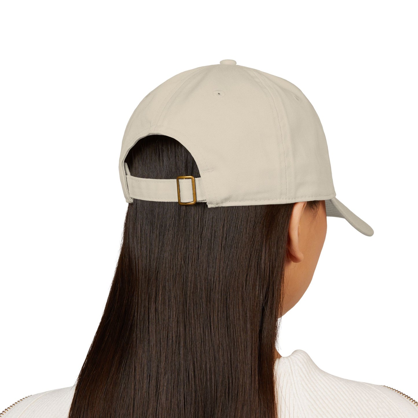 Language of Walls Organic Embroidered Baseball Cap